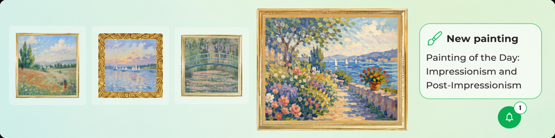 A Painting a Day: Impressionism and Post-Impressionism banner