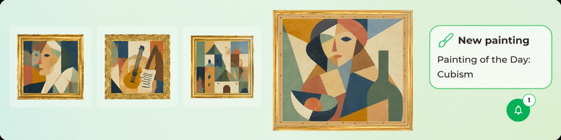 A Painting a Day: Cubism banner