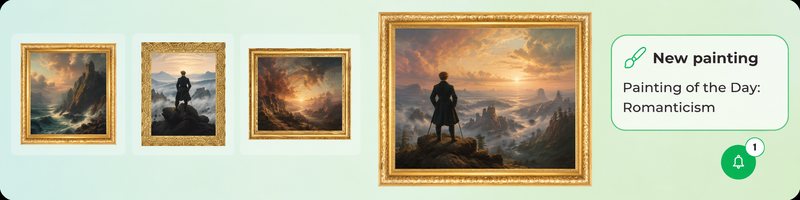 A Painting a Day: Romanticism banner