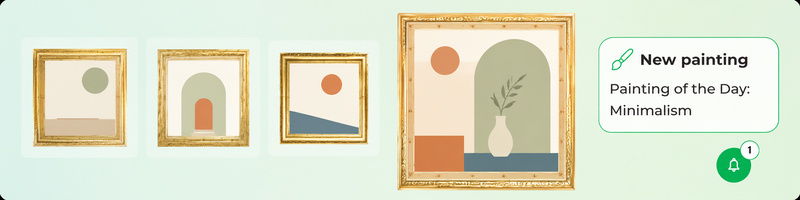 A Painting a Day: Minimalism banner