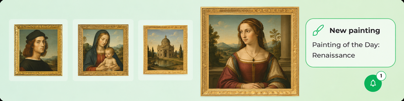 A Painting a Day: Renaissance banner