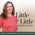 Little by Little Homeschool - Christian Homeschool, Homeschooling, Motherhood, Homemaking, Education, Family icon