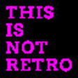 THIS IS NOT RETRO icon