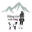 Hiking Girl with Dog icon