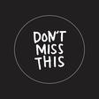 Don't Miss This Study icon