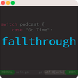Fallthrough icon