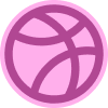 Dribbble icon